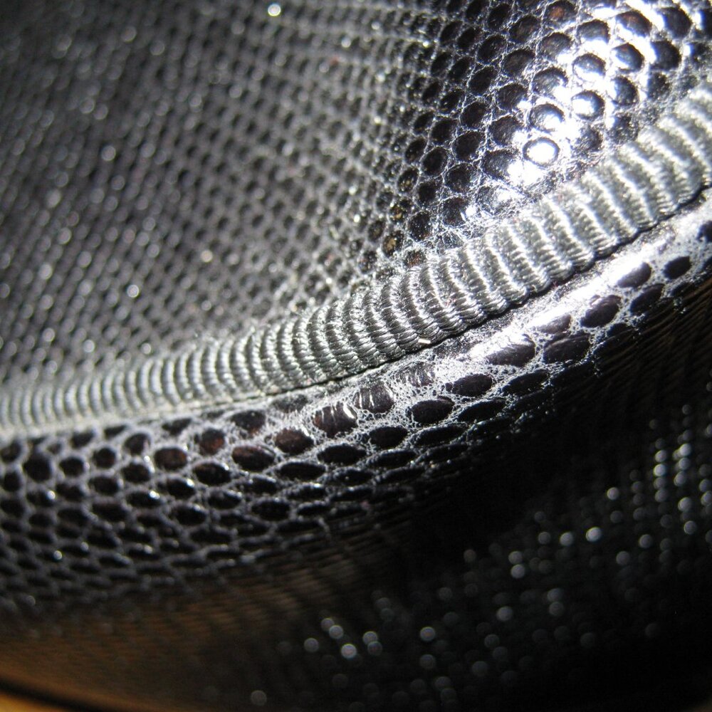 Ferragamo Black Pebble Leather - Picture 9 of 9
